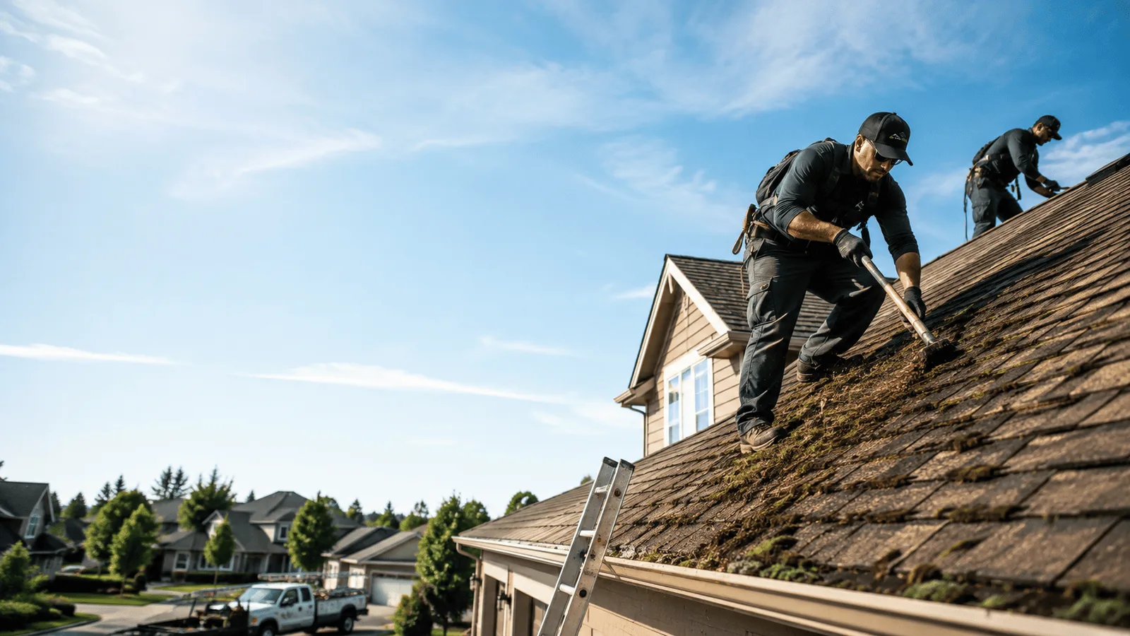 Roof Moss Removal in Smithers, WV near me